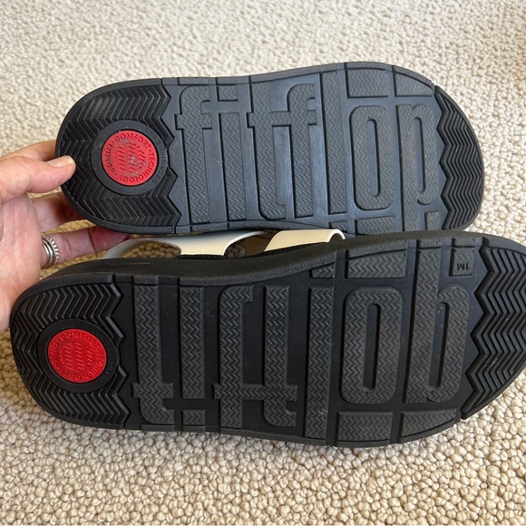 Fitflop Gen-FF Leather Fisherman Sandals -Paris Beige - Picture 4 of 5